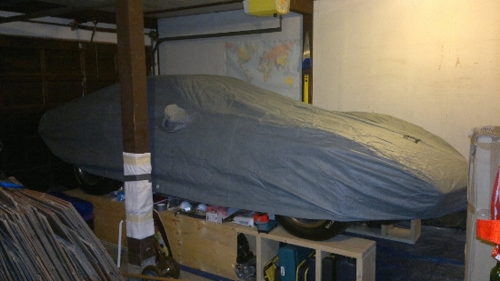 Covered car
