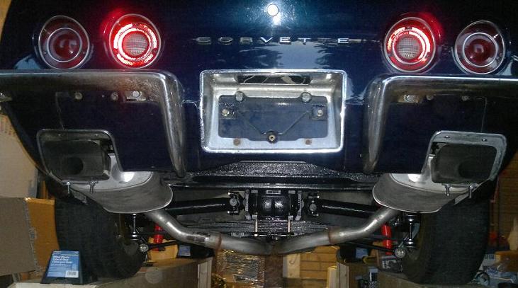 Pipe installed
