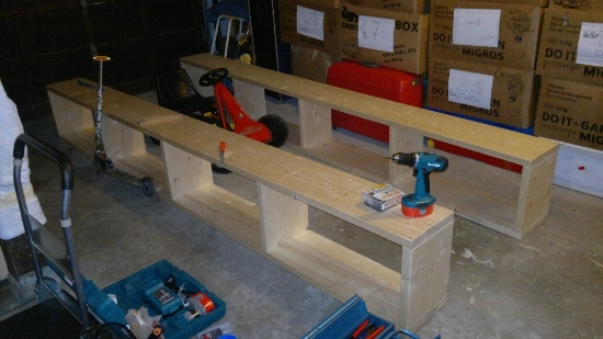 Ramps during build