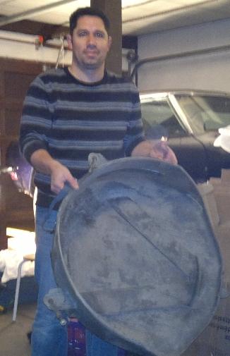 Me with spare tire carrier