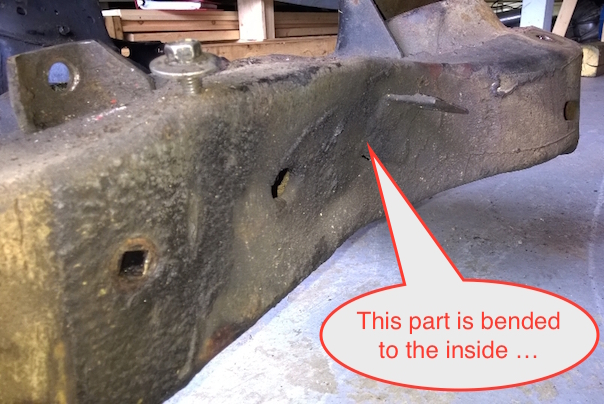 bended area