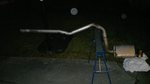 Pipe outside