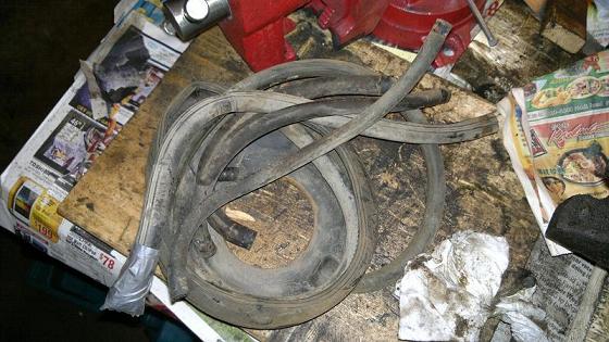 Hoses and boot
